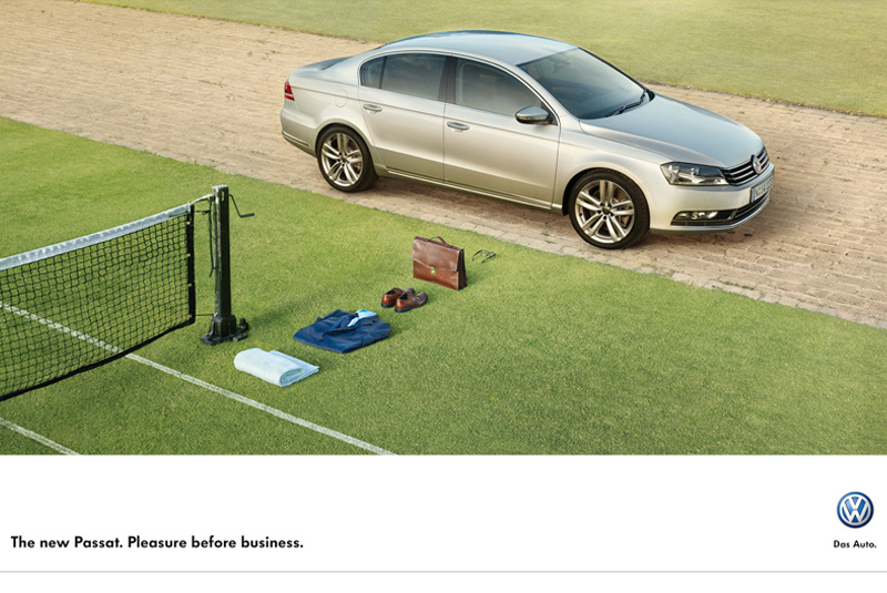 VW Passat | Pleasure Before Business | Tennis